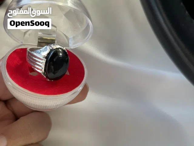 للبيع خاتم فضة حجر عقيق صياغة عمانية