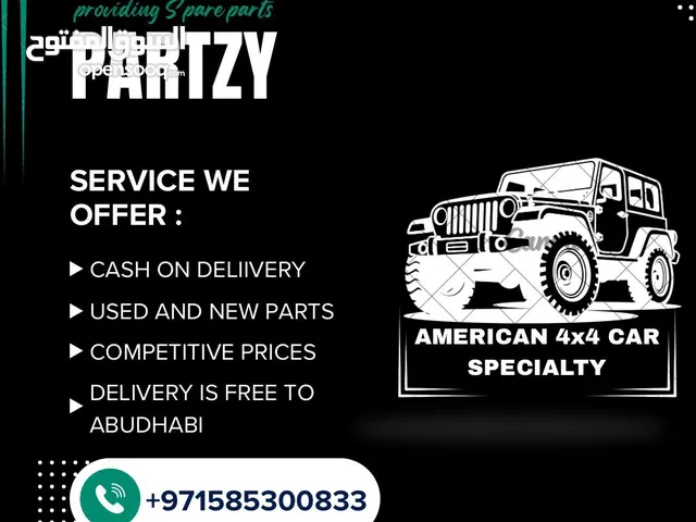 Used and new American 4x4 parts for sale