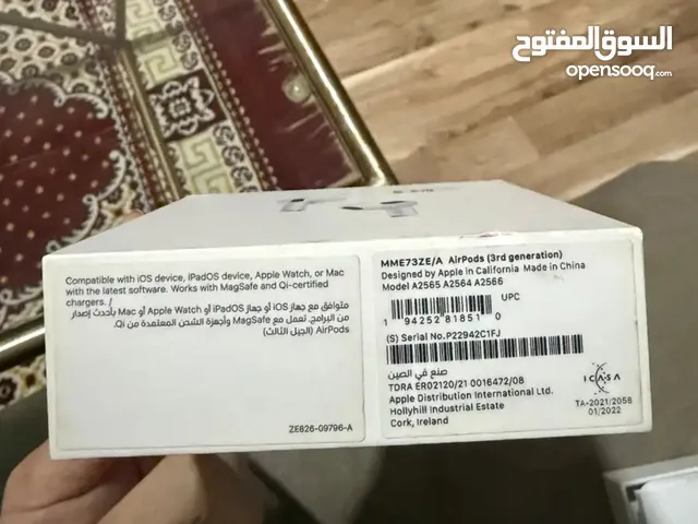 سماعة ايربودز ابل الجيل الثالث وكالة اصلي