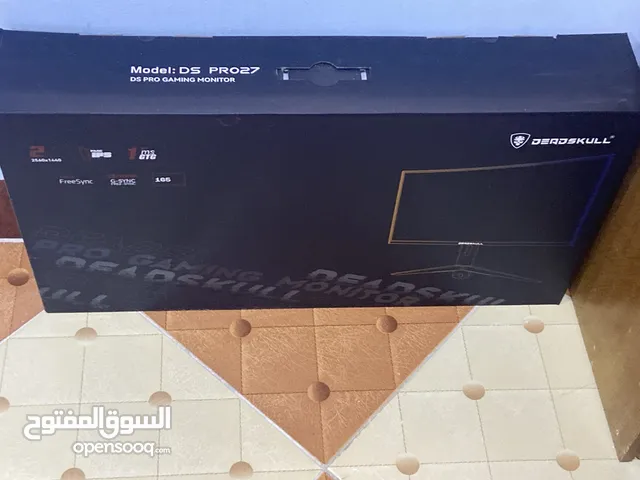 شاشة قيمنك 2K – 165Hz مستعملة شهرين فقط – سعر قابل للتفاوض