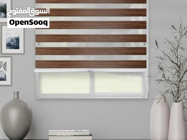 بردة سحب (زيبرا/دبل رول) /مخططة/  150 سم / جديده غير مستخدمه