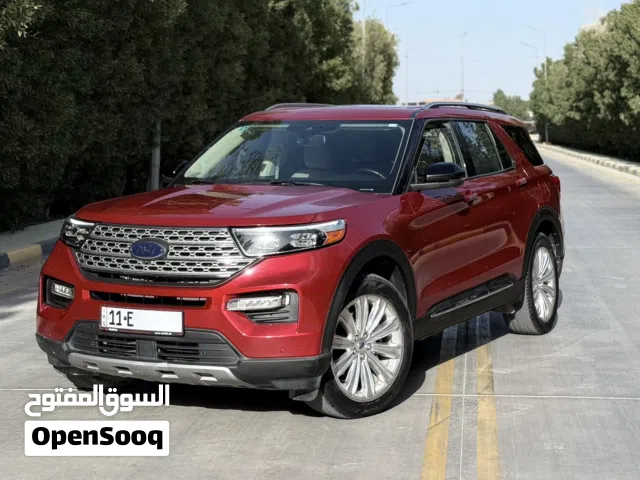 فورد اكسبلورر 22 رقم بغداد مشروع وطني نظيفة جدا
