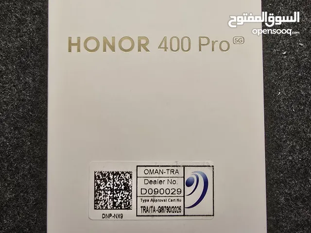 هونر 400 برو 512 جيبي استخدام 4 ايام Honor 400 Pro