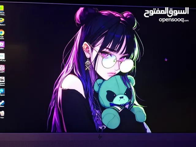 شاشة all in one HP نضيفة كلش