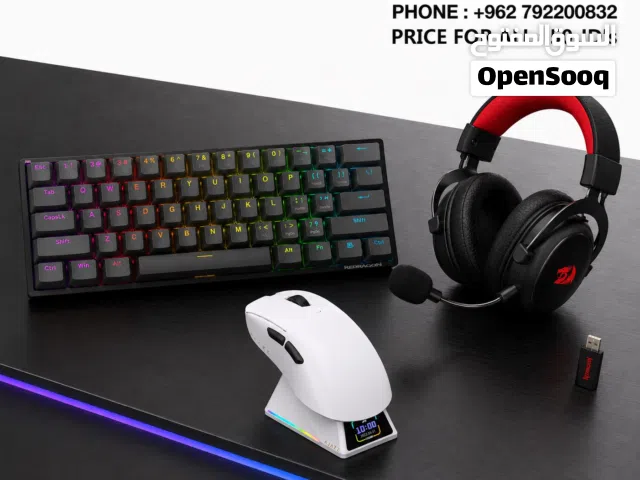 GAMING ACCESSORIES (KEYBOARD  MOUSE  HEADSET)