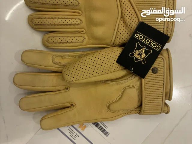 Goldtop Viceroy Motorcycle Gloves