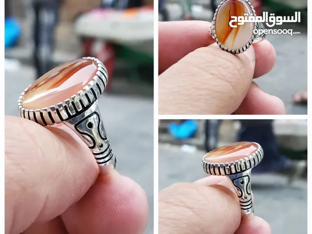 خواتم فضه ملكيه ع عقيق يمني