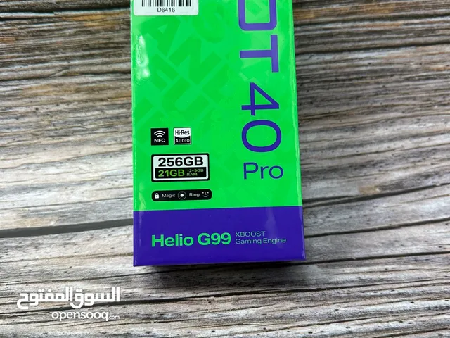 Infinix HOT 40 Pro 12+9= 21GB RAM 256GB Memory