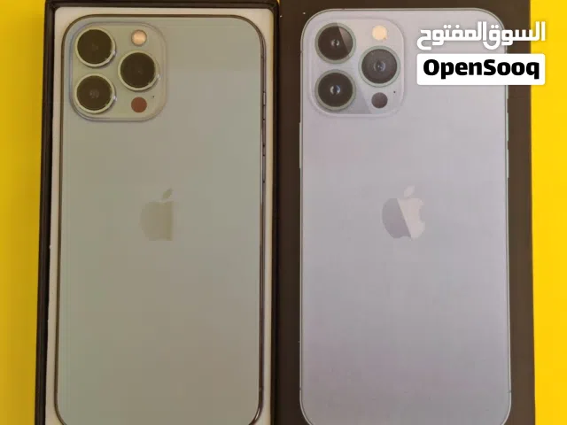 ايفون 13 برو ماكس – 512 جيجا – أزرق بطارية 86% مستعمل كالجديد