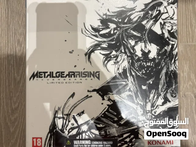 لهواة التجميع Metal Gear Rising: Revengeance Limited Edition (PS3) شامل Figure و الـ SteelBook