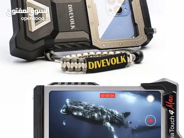 Divevolk - حافظة الهاتف الذكي للغوص تتحت الماء بعمق يصل الى 120 متر SeaTouch 4 MAX