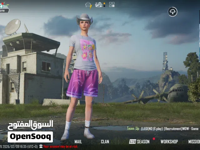 حساب ببجي للبيع فقط الي يبغاه م يقصر معه بس شرط يكون جاد