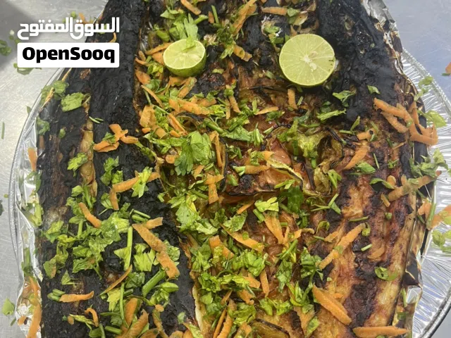 مأكولات بحرية وشوربات بحريه وأرز سي فود تشكليه رائعه من أنواع الأسماك وطريقه طهي حسب رغبتك