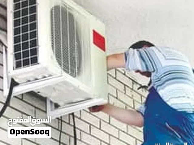 فني فك و تركيب مكيفات جديد و مستعمل وتعبية غاز