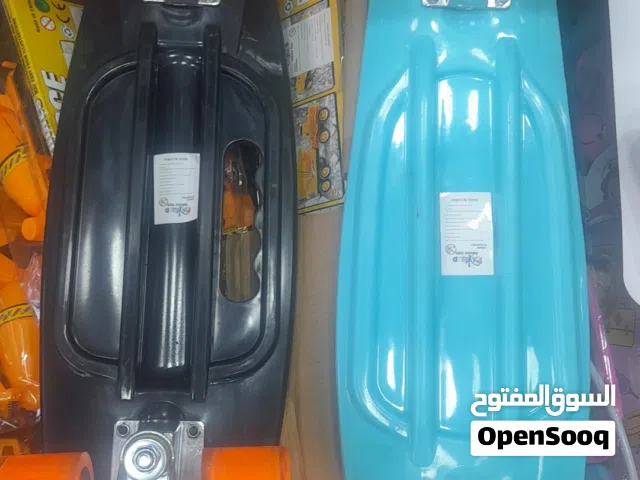 زلاجات تزلج خشبية اربع عجلات
