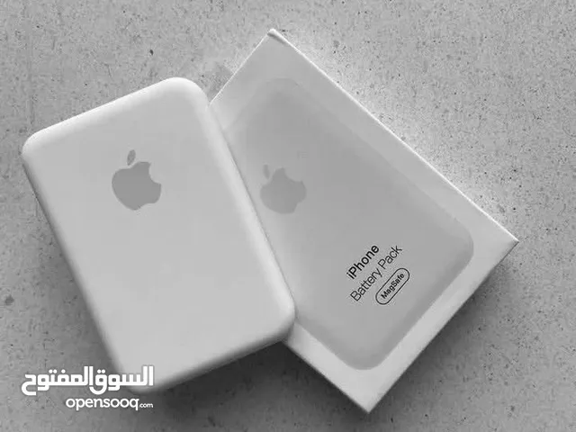 أقوى عرض على باور بانك MagSafe الأصلي! مع لوغو آيفون وشحن لاسلكي مضمون! 5000mAh قوة وث
