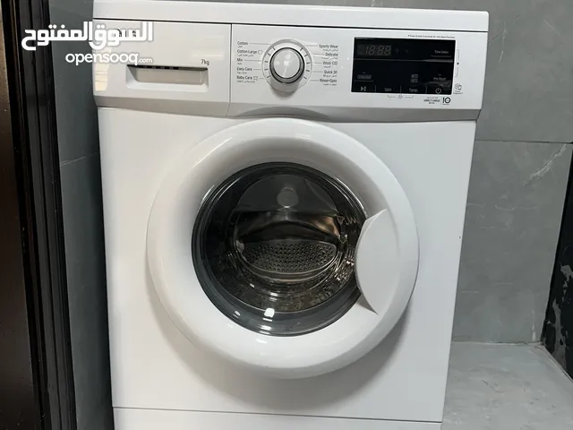 غسالة نوع LG حجم 7 كج A+++ مستعمل 5 شهور