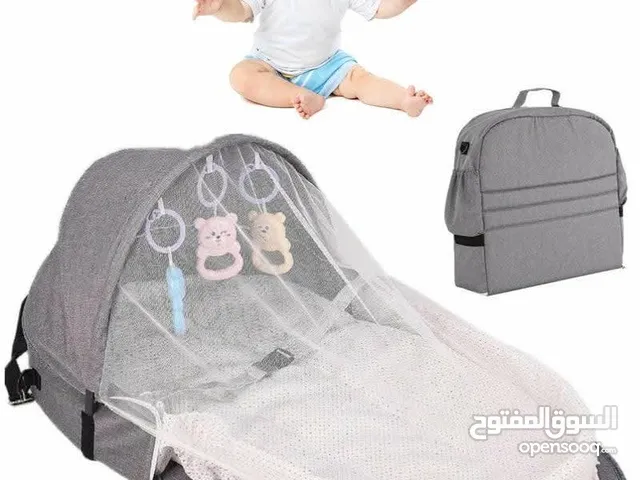 راحة طفلك تبدأ من هنا – سرير محمول أنيق وعملي!*