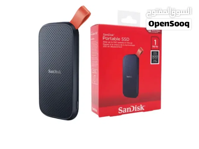 هارد سانديسك بورتيبل SSD سعة 1 تيرابايت - سرعة نقل 800 ميجابايت/ثانية /جديد مامستعمل