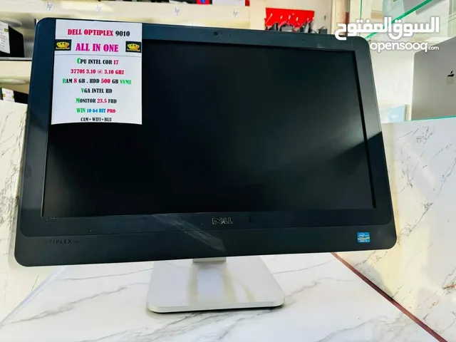 ALL IN ONE DELL CORI7 RAM 8 GB HDD 500 GB VGA INTEL HD MONITOR 23.5 جهاز الكل في واحد