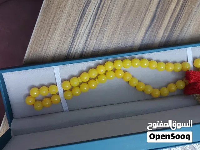 مسبحة كهرمان بلطيق طبيعي