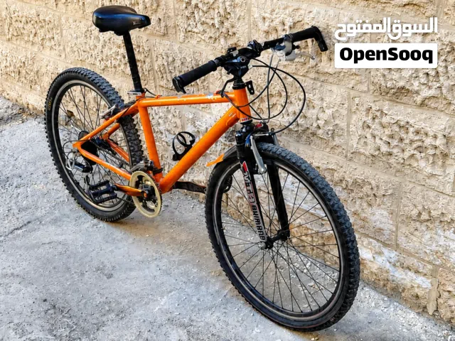 بسكليت 26 مستعمل بحالة جيدة بريكات و غيارات شغالة