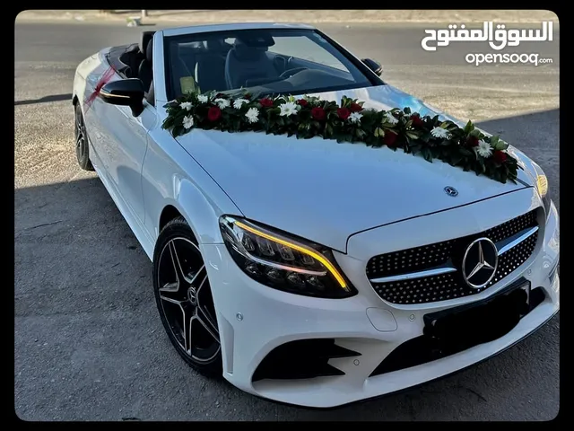 Convertible Mercedes Benz in Amman