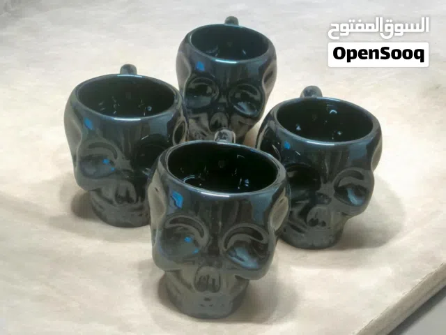 كوب فرفوري شكل جمجمة