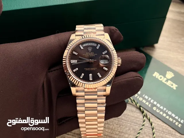 Rolex Day-Date 228235 Chocolate Refined Watch