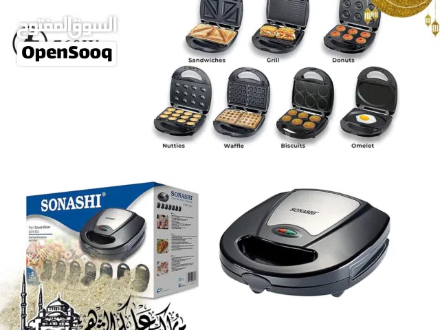 مكينة صنع الحلويات 8 بواحد جوزيه ودونات وكعك وسندويش ماركة سوناشي
