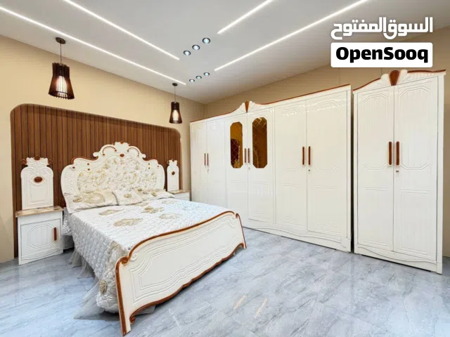 غرفة نوم كاملة 7قطع مع مرايا هدية واسعار مناسبة جدا