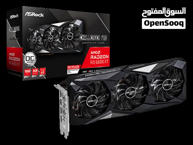 كرت ASROCK CHALLENGER PRO RX 6600XT