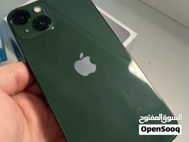 آيفون 13 أخضر 128 جيجابايت مع جلاد حمايه