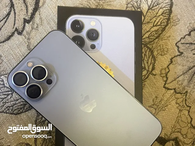 ايفون13 برو ماكس ذاكرة256 بطارية 100الجهاز جديد كلش مامفتوح ولا داخل صيانه