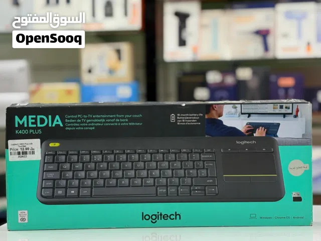 Brand New Logitech K400 Plus in Oman Quiet Keys