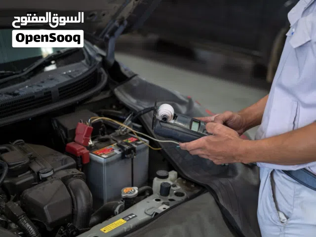 ورشة متنقلة لصيانة جميع السيارات في موقعك