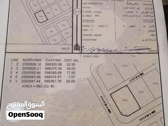 ارض سكنيه للبيع