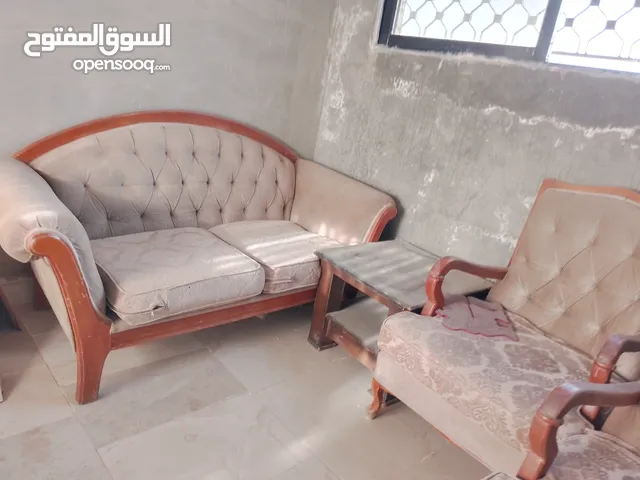 كنبيات للبيع مستعمل خشب زان