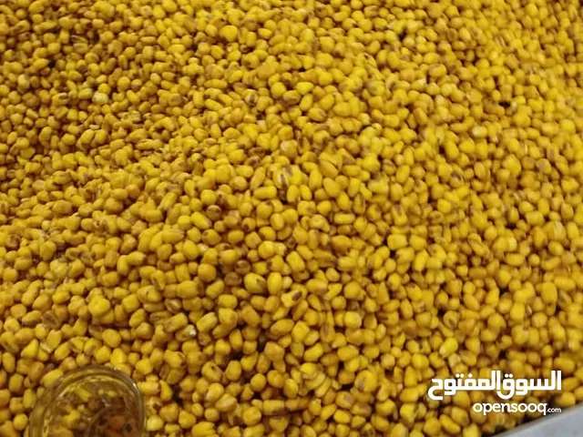 ذره صفراء ساده ويوجد ذره محمصه Plain yellow corn and roasted corn