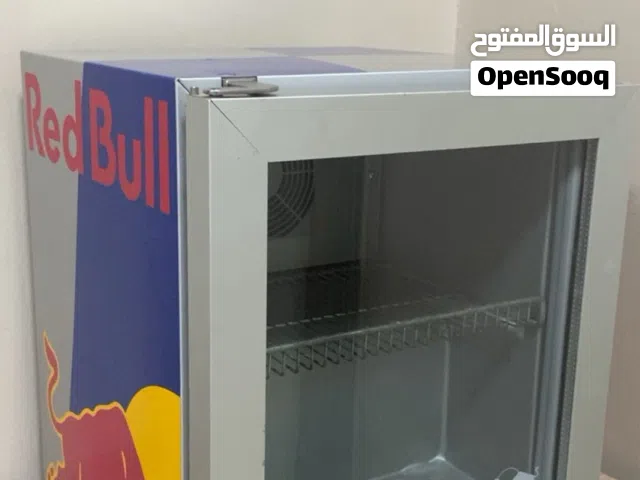 red baull fridge very rere