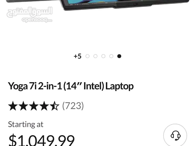 سعر حرق للبيع المستعجل - Lenovo Yoga 550 / دينار 7i 2-in-1 (14′′ Intel) Laptop