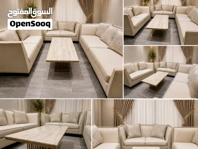 طقم كنب فخم نظام امريكي بحال الجديد