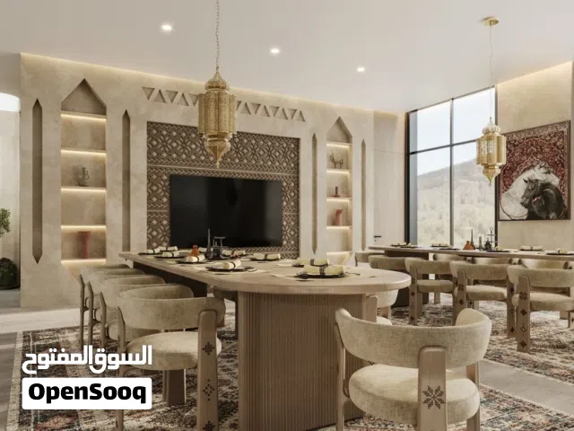 تصميم داخلي وديكور احترافي للفلل والمكاتب والمشاريع التجارية والحكومية