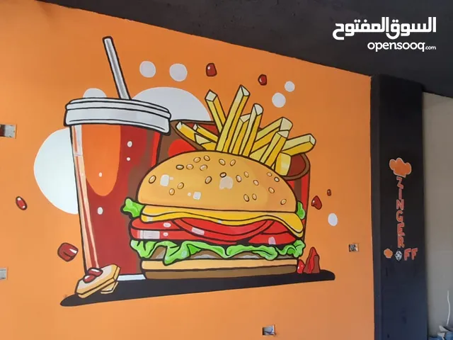 الرسم واللوحات الفنية فنان تشكيلي