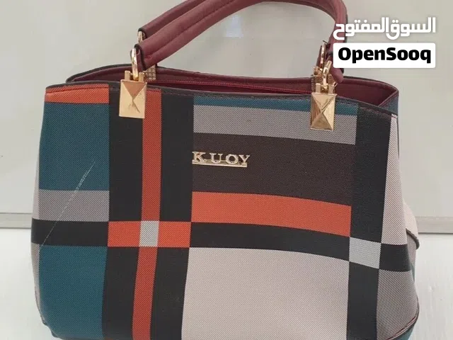 KILOY Luxury Plaid Handbag for Women – Premium Multi-Color Top-Handle Ladies Shoulder Bag