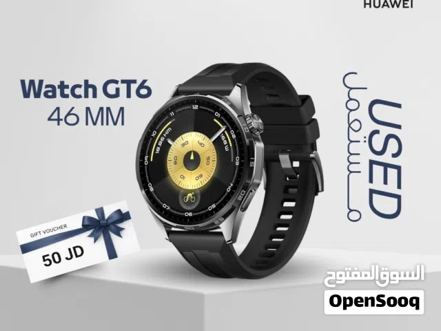 HUAWEI WATCH GT6 ( 41M ) USED /// ساعه هواوي جي تي 6 مقاس 41 ملي مستعمل وكاله