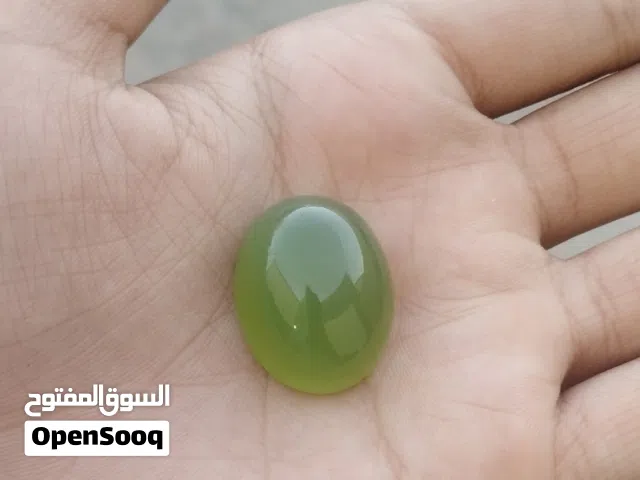 حجر عقيق ألماني اخضر