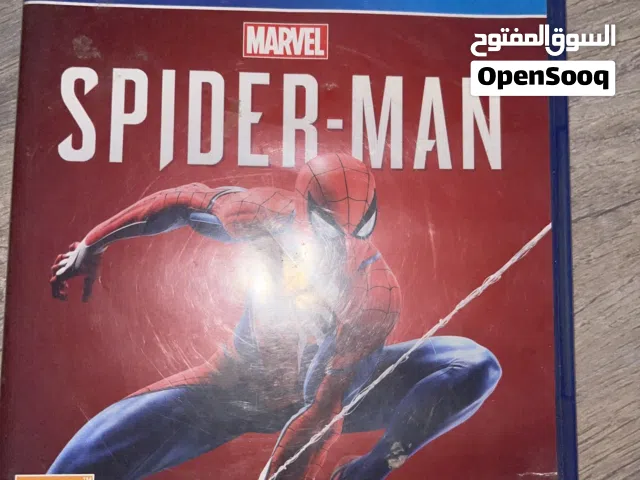 سيدي مارفل سبايدر مان ستيشن فور ويلعب على بلاس خمسة فايف سيدي في حالة الوكالة وبسعر مغري