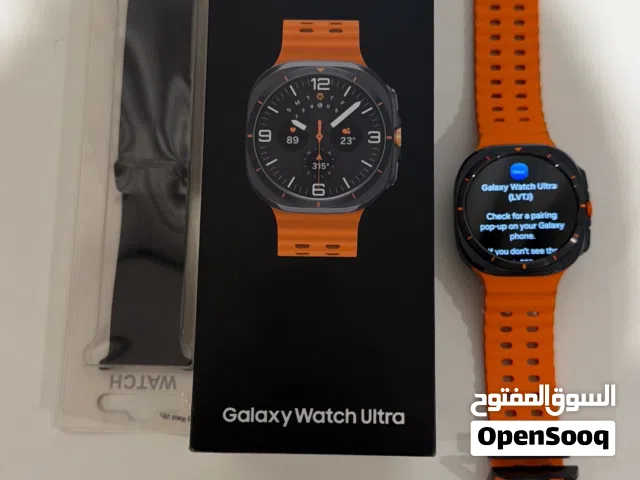 Samsung galaxy watch ultra New with all accessories including two straps.