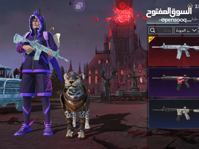 حساب ببجي فخم